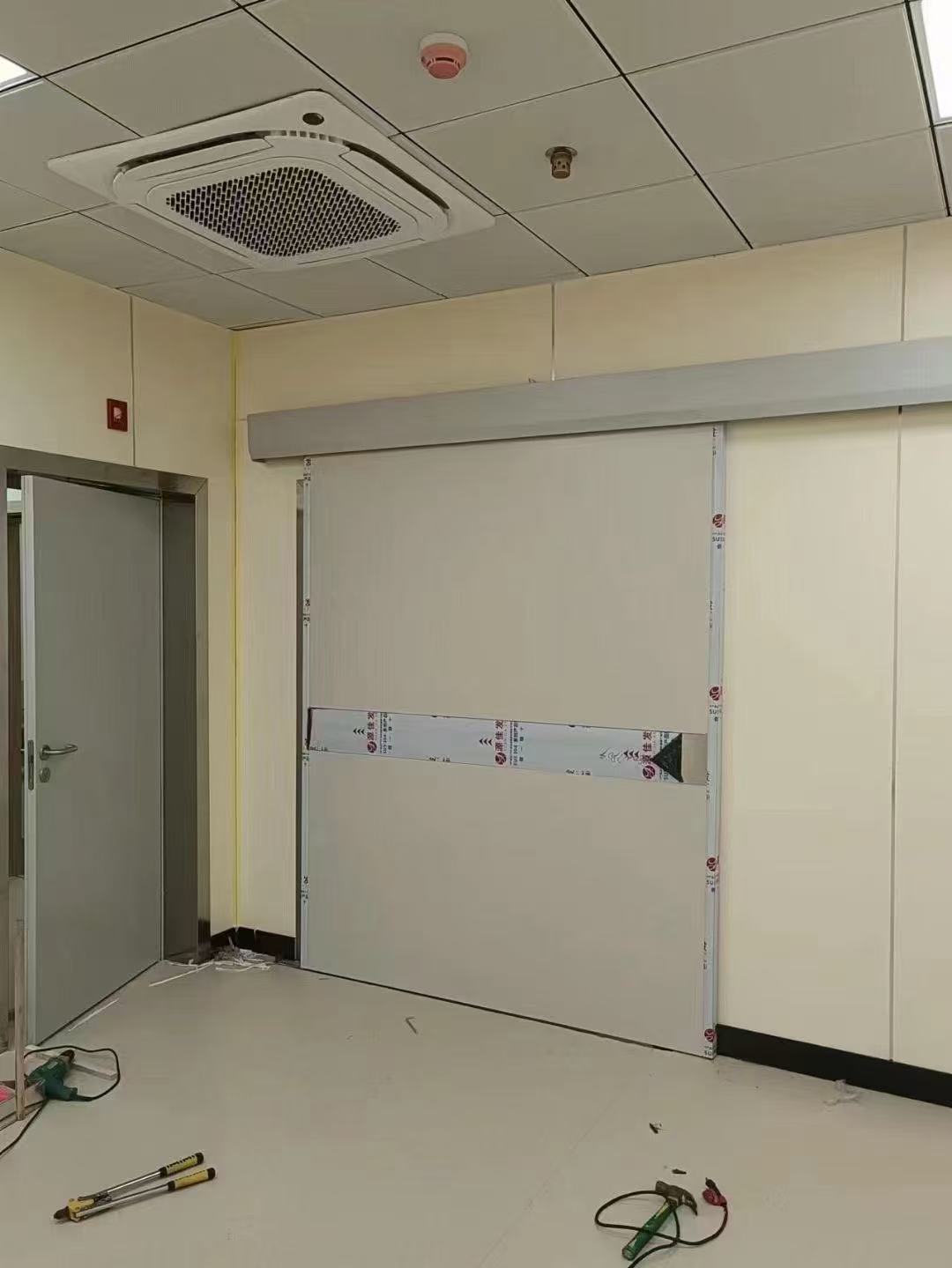 电动防护推拉门