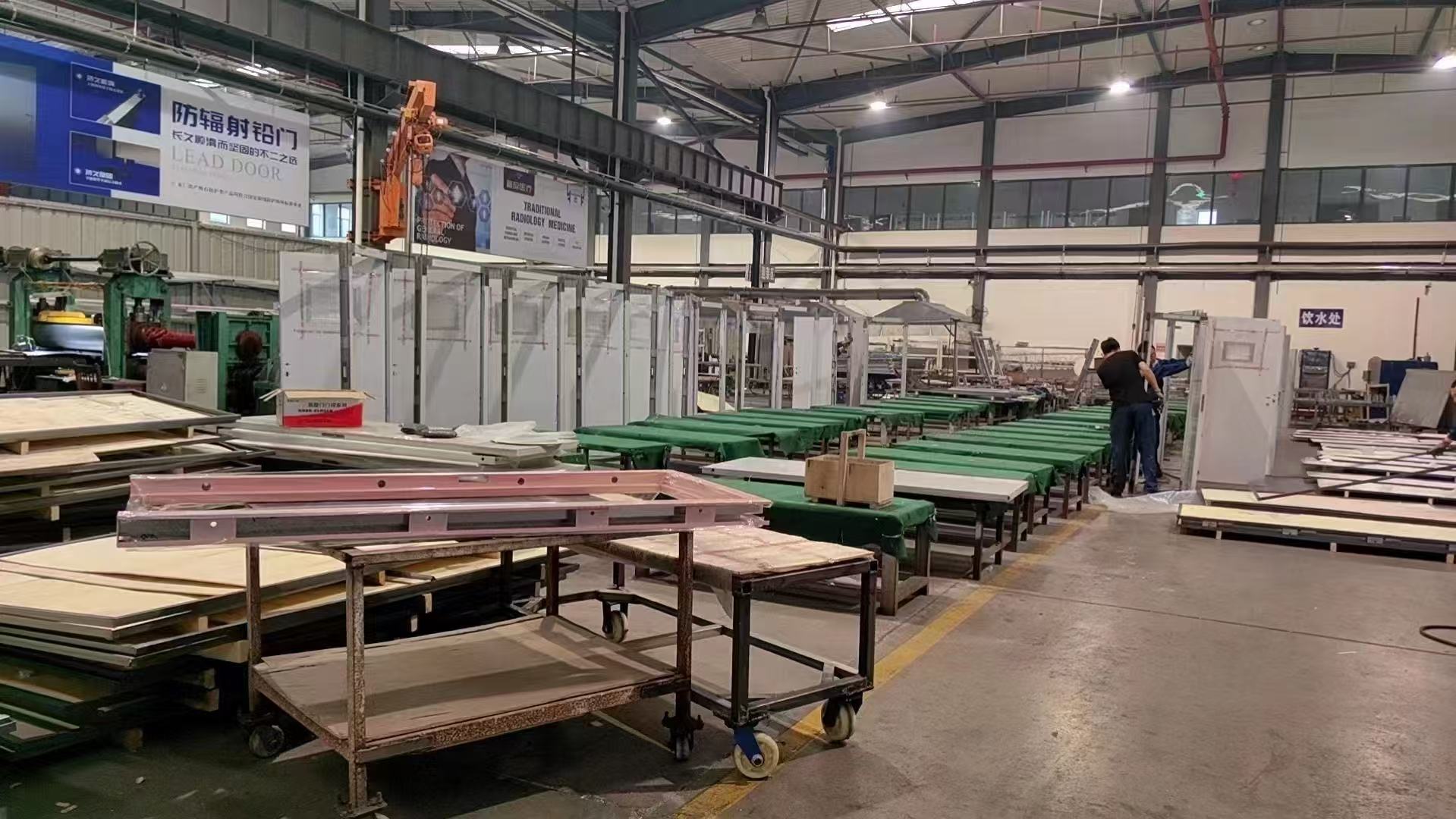 医用射线防护铅门